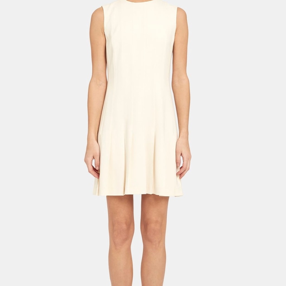 NWT Cream Theory Pintuck Dress